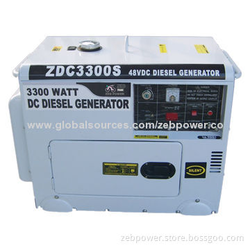 3KW Silent Type BTS Diesel DC Generators